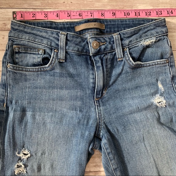 Joe’s Jeans Distressed Midrise Straight Ankle Jean - Picture 12 of 15